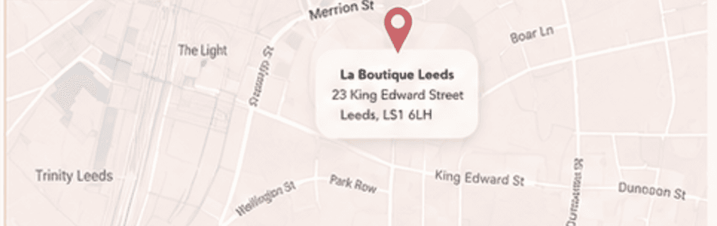 Map Leeds city centre